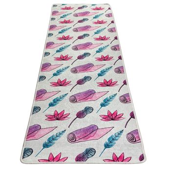 Alfombra De Yoga Plumas Wellhome