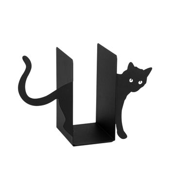 Apoya Libros Metal Con Estilo De Gato Wellhome