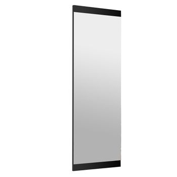 Espejo Vertical Decorativo Con Acabados En Negro