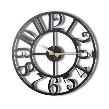 Reloj De Pared Metal Wellhome Decorativo Estilo "sencillo"  50x50