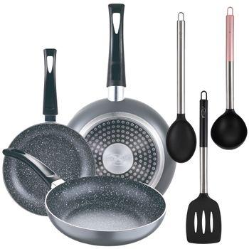 Set De Sartenes San Ignacio Cookware Lava Aluminio (2 Pcs) con Ofertas en  Carrefour