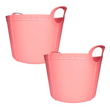 2x Life Story Cesto Craft Small 15l Light Rose