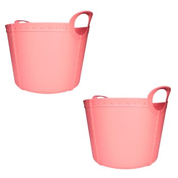 2x Life Story Cesto Craft Medium 25l Light Rose