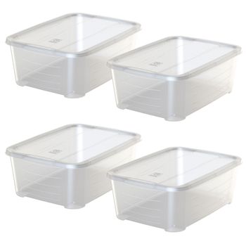 Caja Con Compartimentos Multicolor (27 X 10 X 32 Cm) con Ofertas en  Carrefour