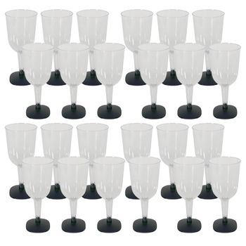 Pack 24 Copas Vino Reutilizable 200ml Sp Berner Kitchenware