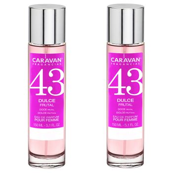 Set De 2 Caravan Perfume De Mujer Nº43 150 Ml