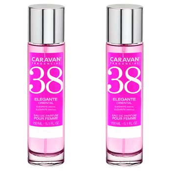 Set De 2 Caravan Perfume De Mujer Nº38 150 Ml