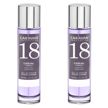 Set De 2 Caravan Perfume De Hombre Nº18 150 Ml