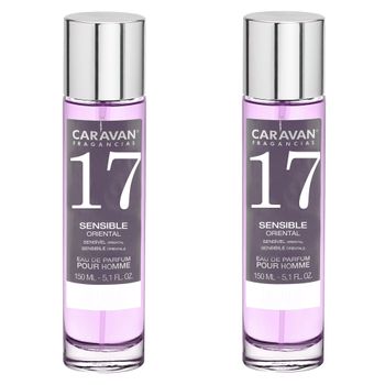 Set De 2 Caravan Perfume De Hombre Nº17 150 Ml