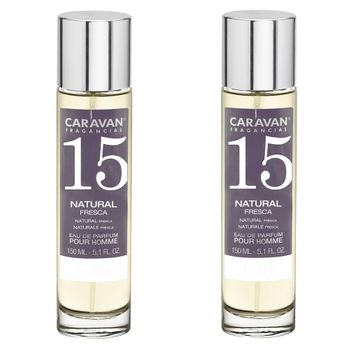 Set De 2 Caravan Perfume De Hombre Nº15 150 Ml