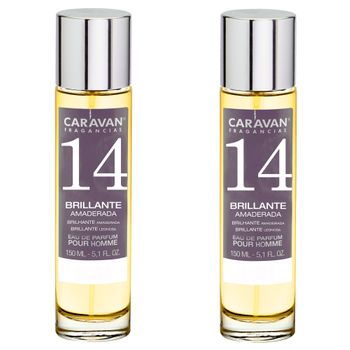 Set De 2 Caravan Perfume De Hombre Nº14 - 150ml.