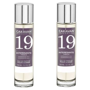 Set De 2 Caravan Perfume De Hombre Nº19 - 150ml.