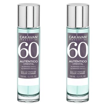 Set De 2 Caravan Perfume De Hombre Nº60 - 150ml.