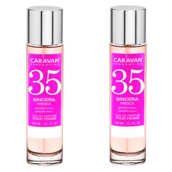 Set De 2 Caravan Perfume De Mujer Nº35 - 150ml.