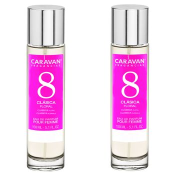 Set De 2 Caravan Perfume De Mujer Nº8 - 150ml.