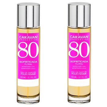 Set De 2 Caravan Perfume De Mujer Nº80 - 150ml.