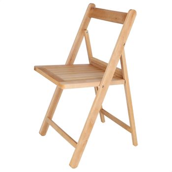 Silla Norte En Madera De Haya En Aceite, 43x47x79 Cm Wellhome