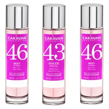 2x Caravan Perfumes De Mujer Nº43 (2)nº46 De 150ml