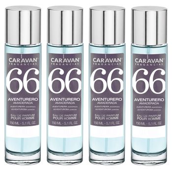 4x Caravan Perfume De Hombre Nº66 - 150ml.