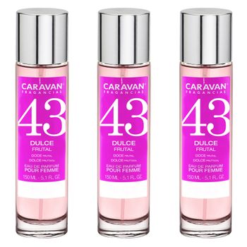 3x Caravan Perfume De Mujer Nº43 - 150ml.