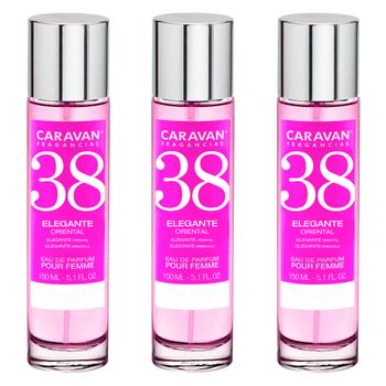 3x Caravan Perfume De Mujer Nº38 - 150ml.