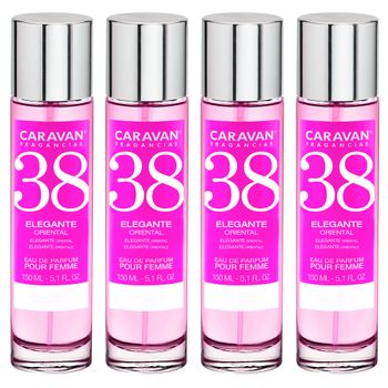 4x Caravan Perfume De Mujer Nº38 - 150ml.