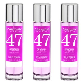 3x Caravan Perfume De Mujer Nº47 - 150ml.