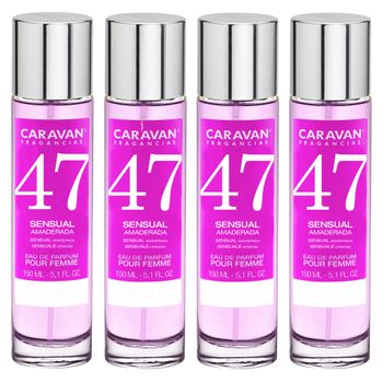 Set 4 Perfume De Mujer Nº47 150ml. Caravan