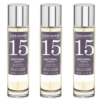 3x Caravan Perfume De Hombre Nº15 - 150ml.