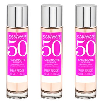 Set 3 Perfume De Hombre Nº50 150ml. Caravan
