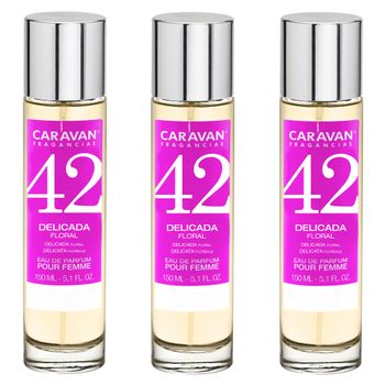 Set 3 Perfume De Hombre Nº42 150ml. Caravan