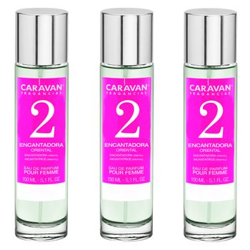 3x Caravan Perfume De Mujer Nº2 - 150ml.