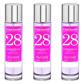 3x Caravan Perfume De Mujer Nº28 - 150ml.
