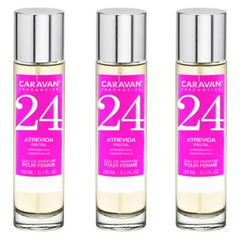 3x Caravan Perfume De Mujer Nº86 - 150ml.