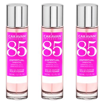 3x Caravan Perfume De Mujer Nº85 - 150ml.