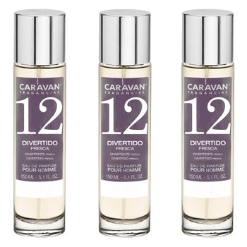 3x Caravan Perfume De Hombre Nº12 - 150ml.