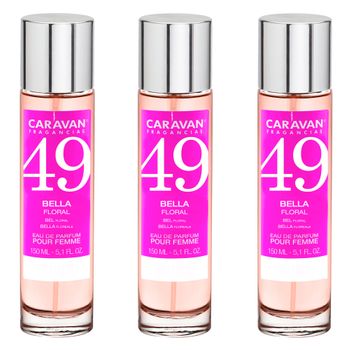 3x Caravan Perfume De Mujer Nº49 - 150ml.