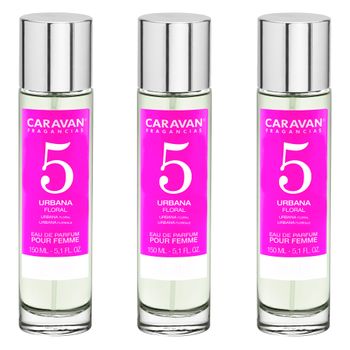 Set 3 Perfume De Mujer Nº5 150ml. Caravan