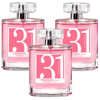 3x Caravan Happy Collection - Perfume De Mujer Nº31 - 100ml.