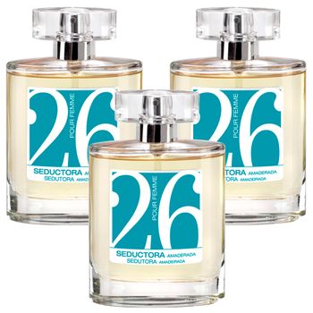 3x Caravan Happy Collection - Perfume De Mujer Nº26 - 100ml.