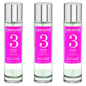 3x Caravan Perfume De Mujer Nº3 - 150ml.