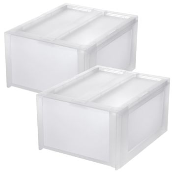 Set De 2 Cajas De Almacenamiento "modular" 13l Tontarelli