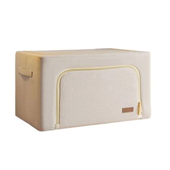 Caja De Almacenamiento De Ropa 100l Plegable De Algodón