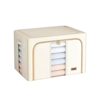 Caja De Almacenaje Plegable De Piel De 100l