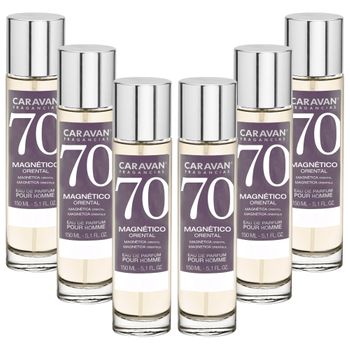 6x Caravan Perfume De Hombre Nº70 - 150ml.