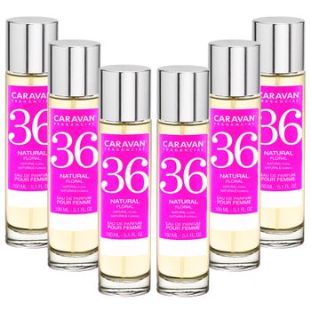 6x Caravan Perfume De Mujer Nº36 150 Ml