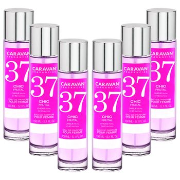 6x Caravan Perfume De Mujer Nº37 - 150ml.