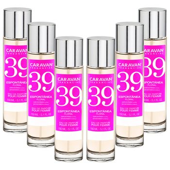 6x Caravan Perfume De Mujer Nº39 - 150ml.