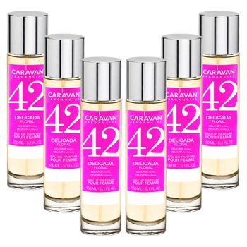 6x Caravan Perfume De Mujer Nº42 150 Ml