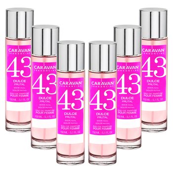 6x Caravan Perfume De Mujer Nº43 150 Ml